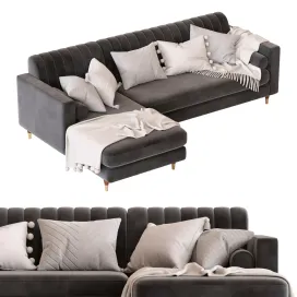 Cult furniture belgravia sofa with corner chair